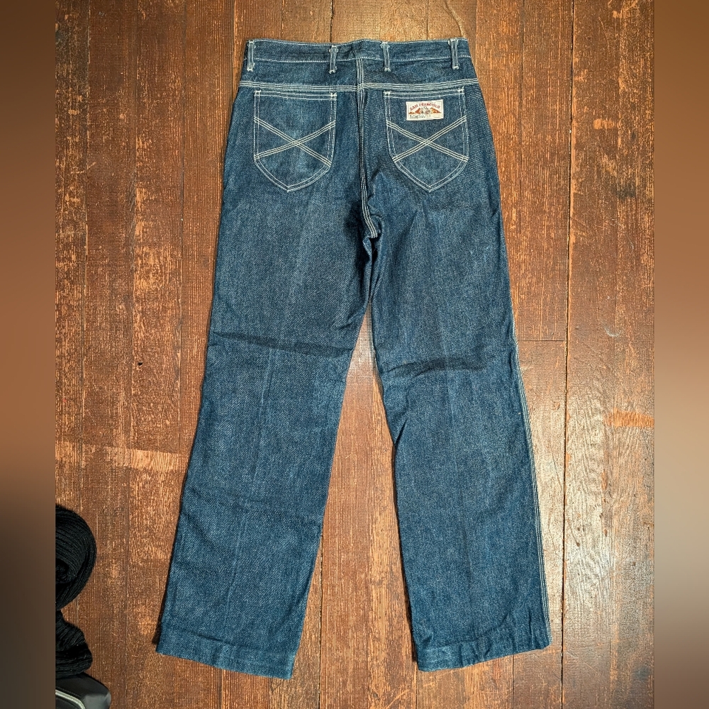 VTG Womens Bootcut San Francisco Riding Jeans - Picture 4 of 5